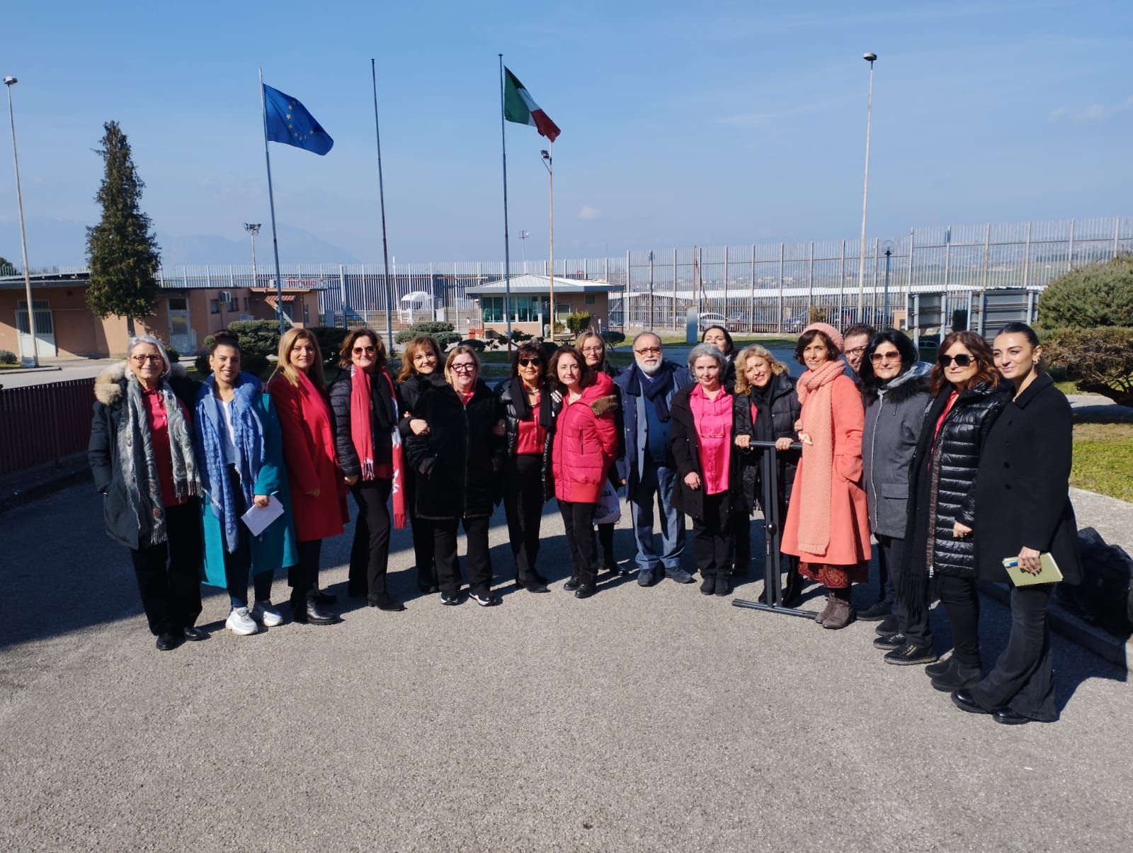 Concerto di diciotto donne nel carcere di Benevento.