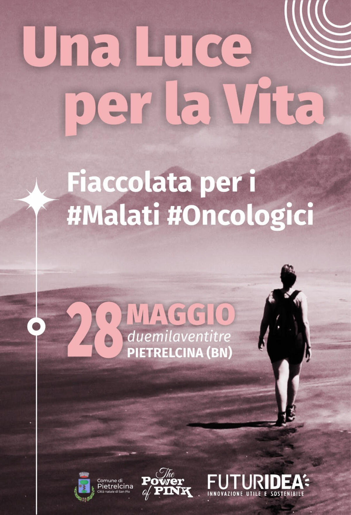 A Pietrelcina ‘Una Luce per la Vita’, fiaccolata per i malati oncologici - 