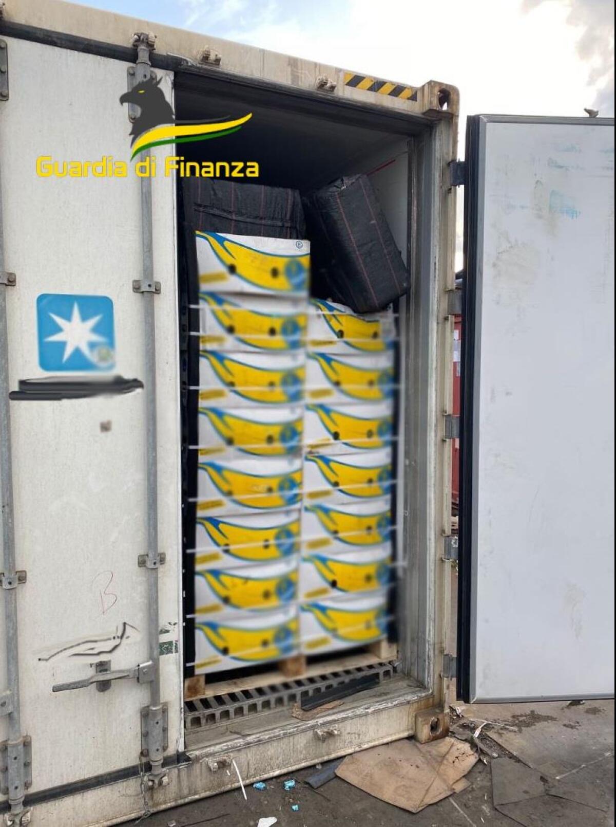 Sequestrati 219 chili di cocaina nascosti in un container - 