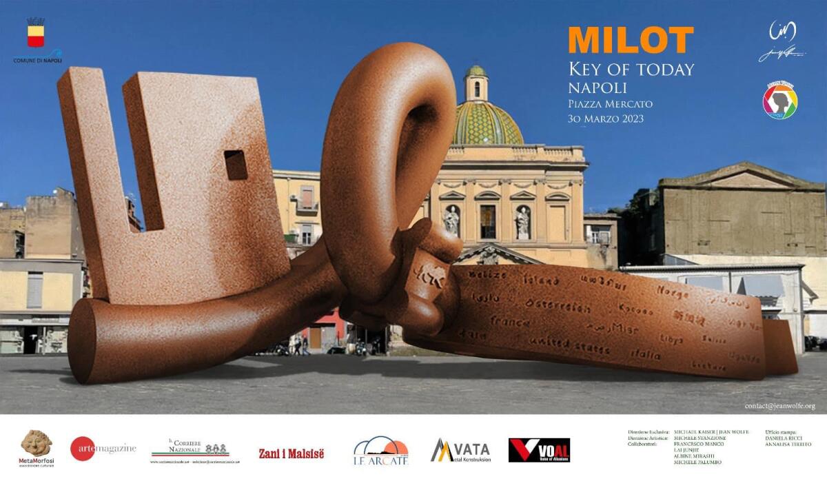 “Key of Today” dell’artista italo-albanese Milot - 