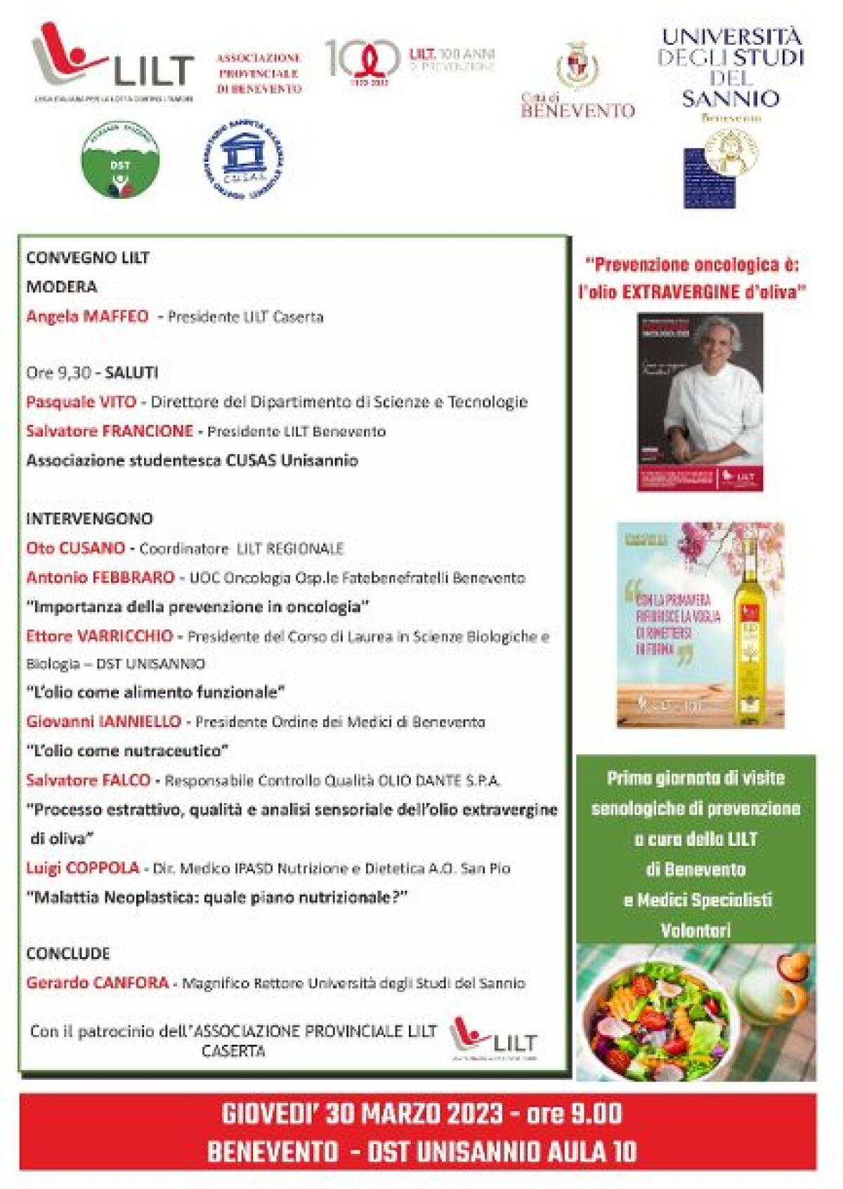Settimana Nazionale per la Prevenzione Oncologica - 