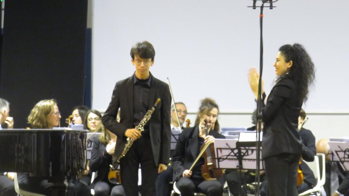 L’oboista airolano Salvatore Ruggiero premiato a Forlì come migliore strumentista a fiato - 