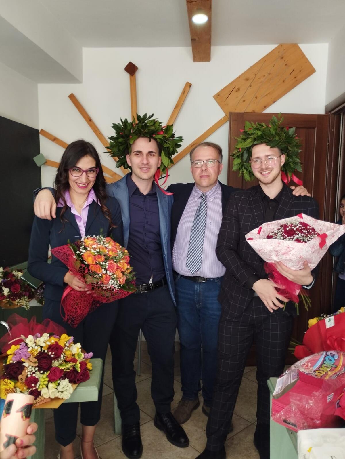Il Primo “Tris” di Laureati - 