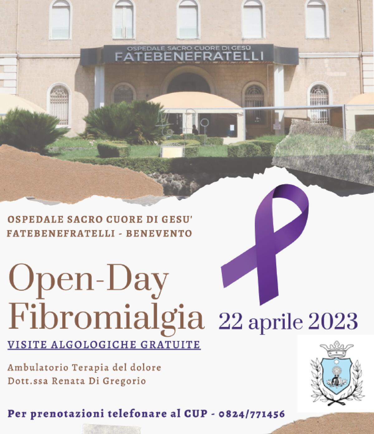 Open Day per la fibromialgia al Fatebenefratelli di Benevento - 