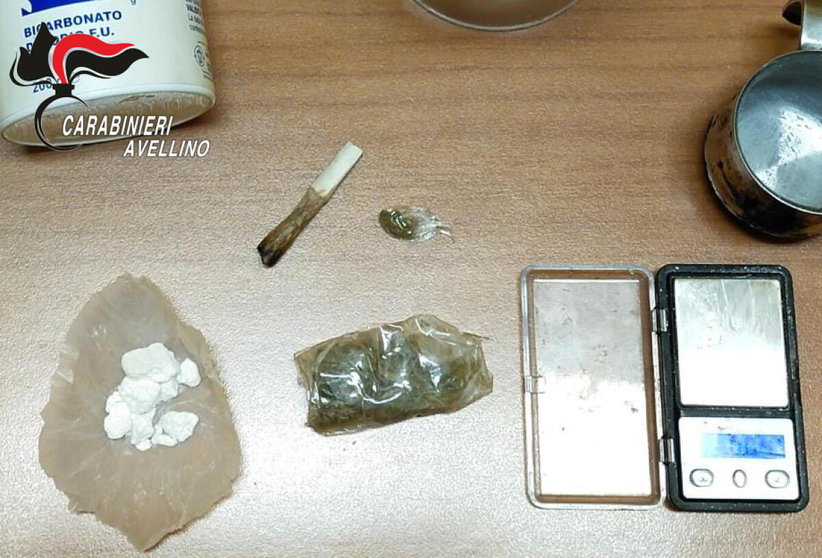 Un 38enne e una 30enne di Contrada denunciati per spaccio di droga - 