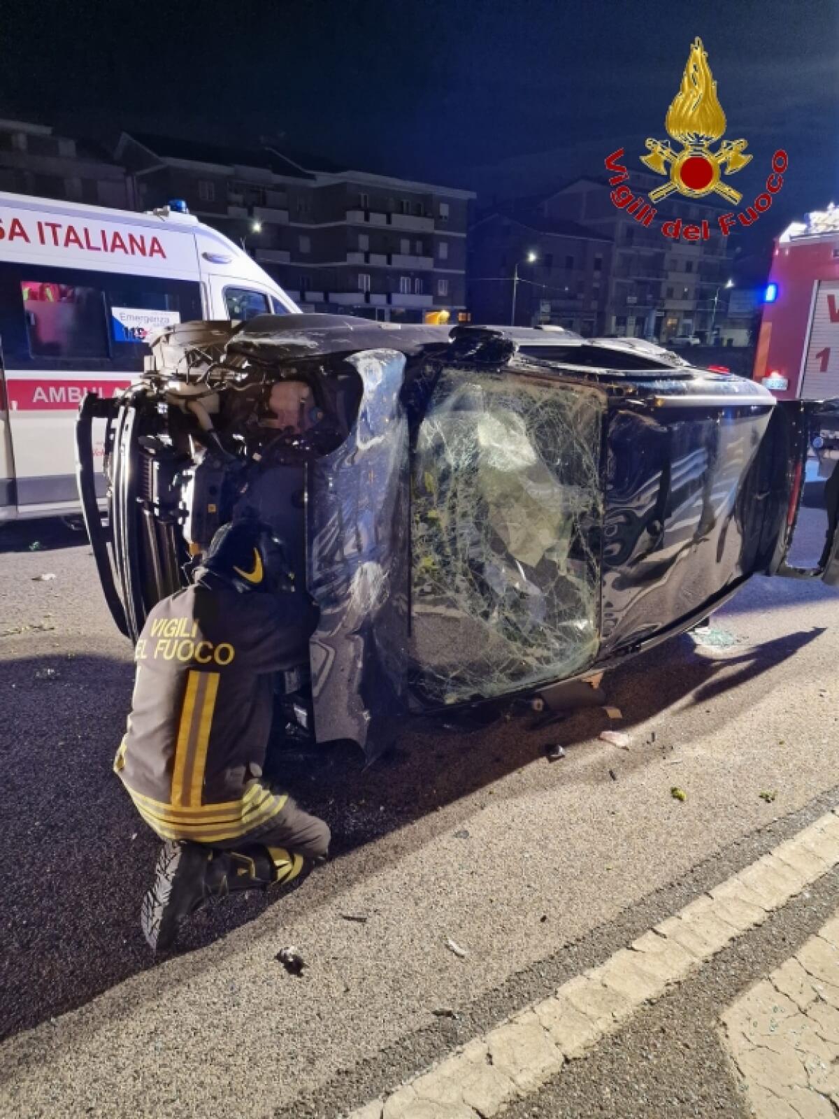 24enne di Petrastornina ferita in un incidente stradale - 