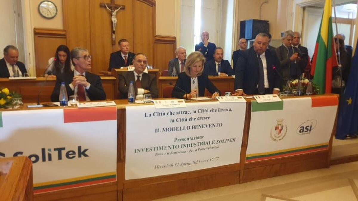 Solitek sbarca nel Sannio - 