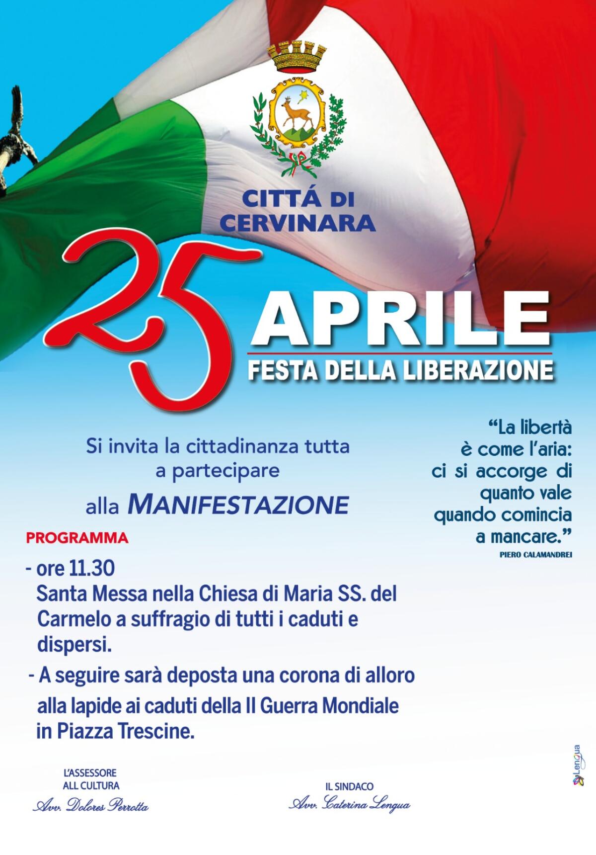 Cervinara. Festa della Liberazione - 