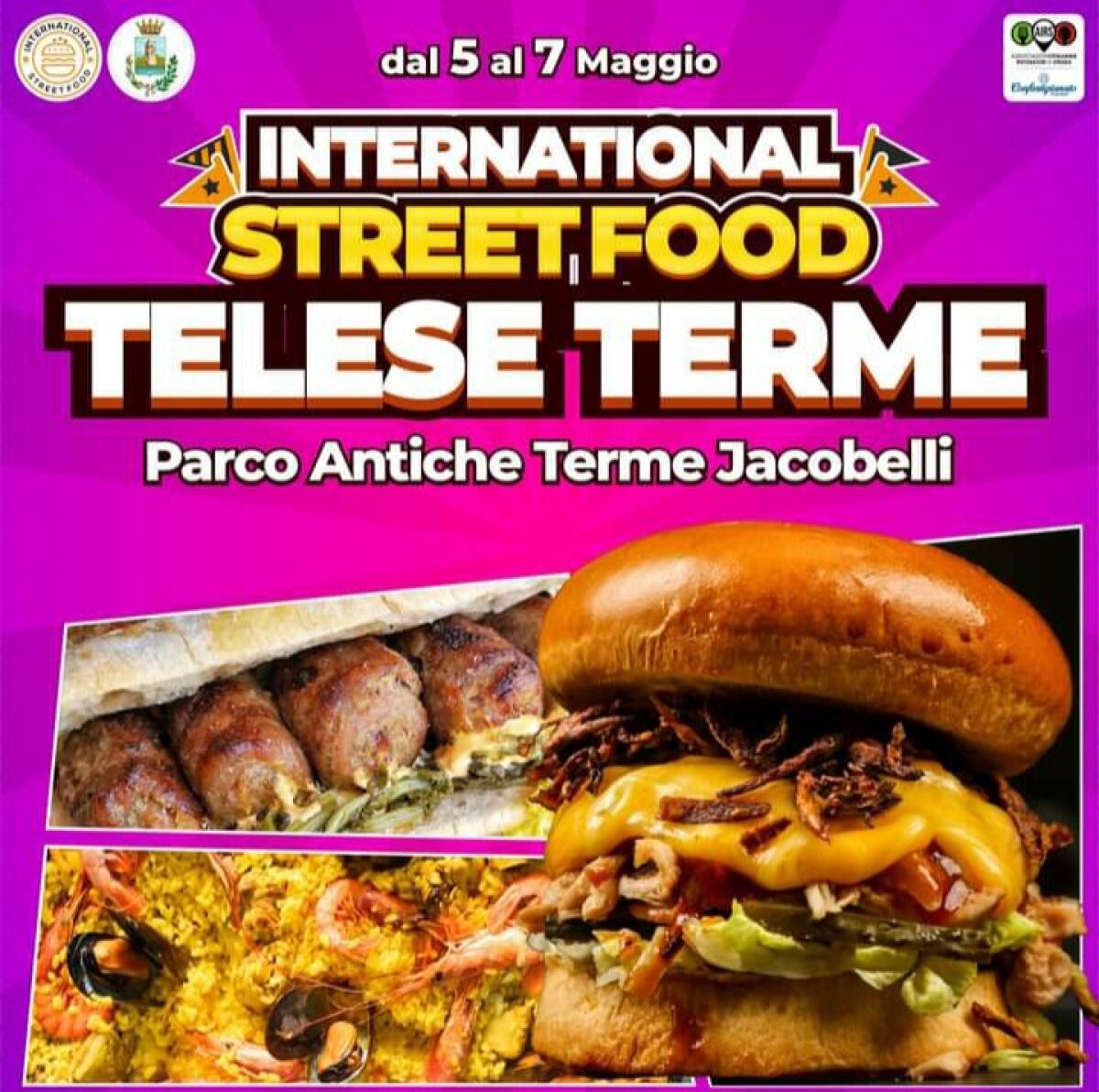 International Street Food a Telese Terme, dal 5 al 7 maggio 2023 - 