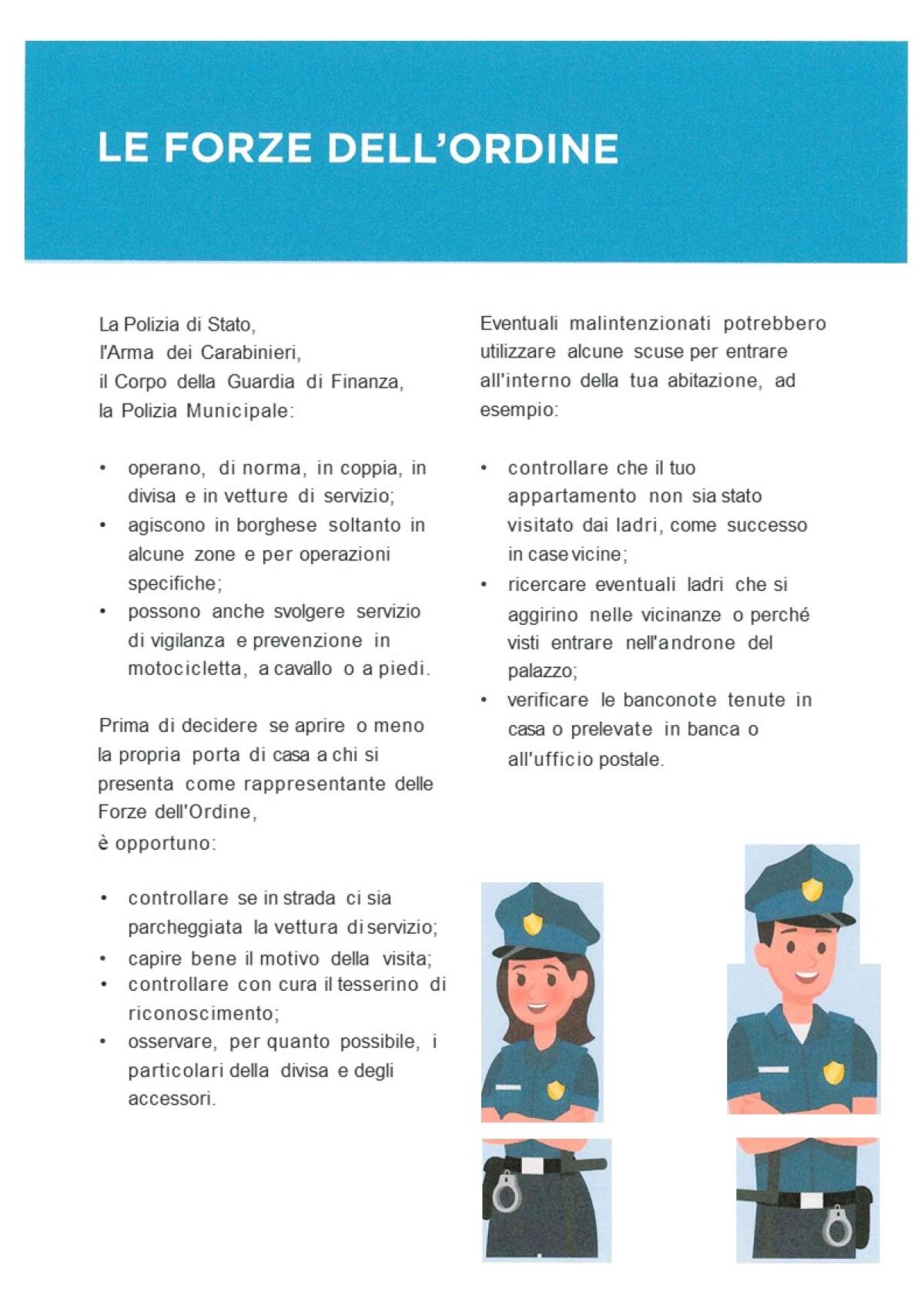 Campagna nazionale contro le truffe agli anziani - 
