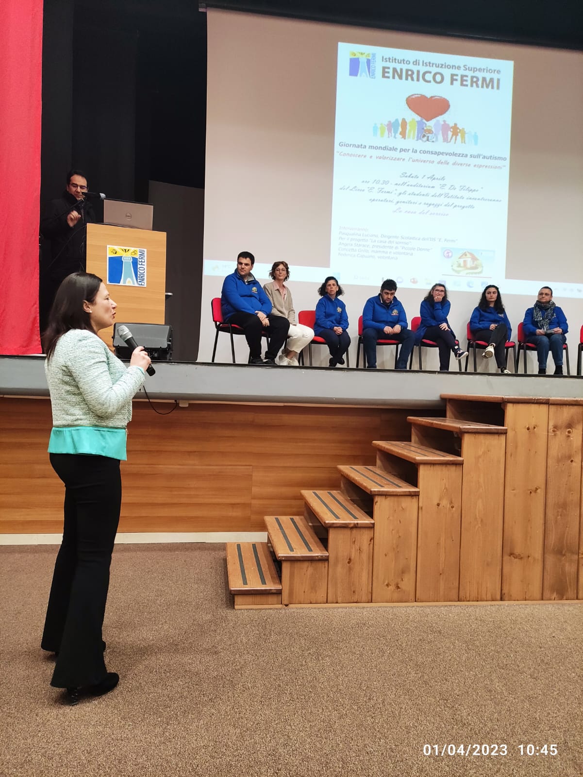 Montesarchio.L'Istituto di Istruzione Superiore Fermi,incontra i ragazzi della Casa del Sorriso.