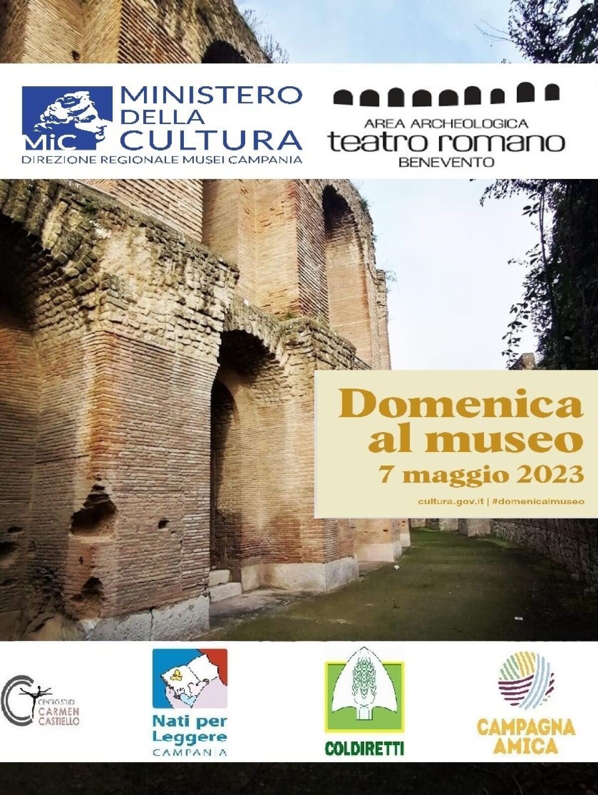 Teatro Romano di Benevento sarà visitabile gratuitamente per l’iniziativa del MiC “Domenica al Museo” - 