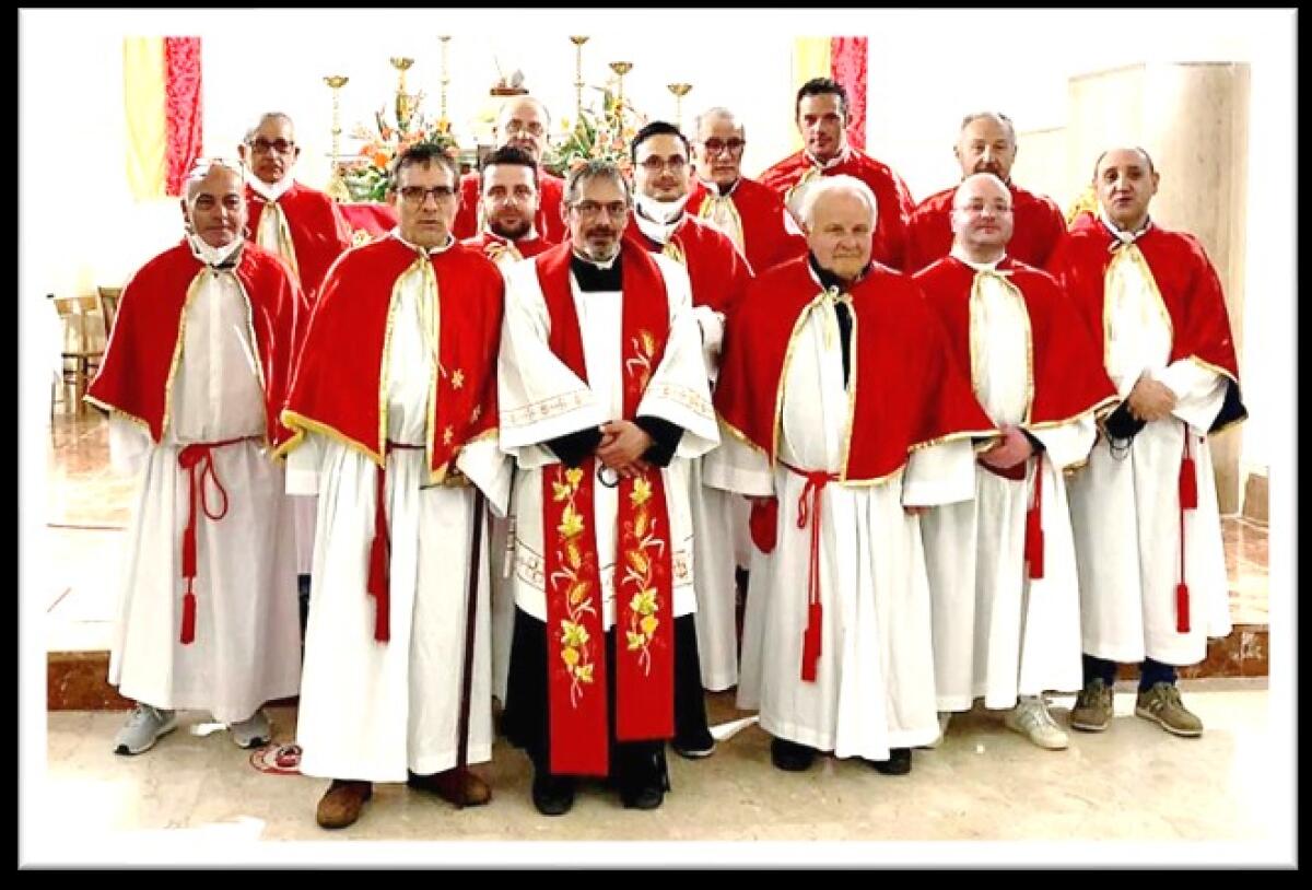 “La Confraternita del Santissimo Rosario di Roccabascerana”. - 