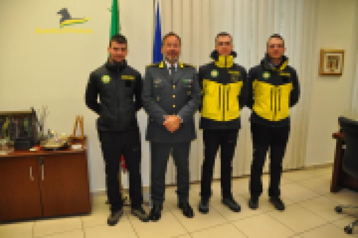 Assegnati 3 neo finanzieri alla Stazione di Sant'Angelo dei Lombardi. - 