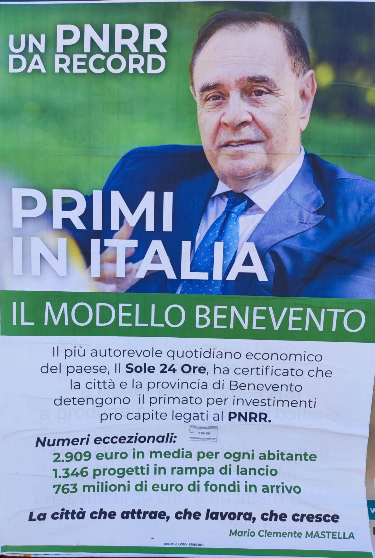 Mastella maestro di propaganda. - 