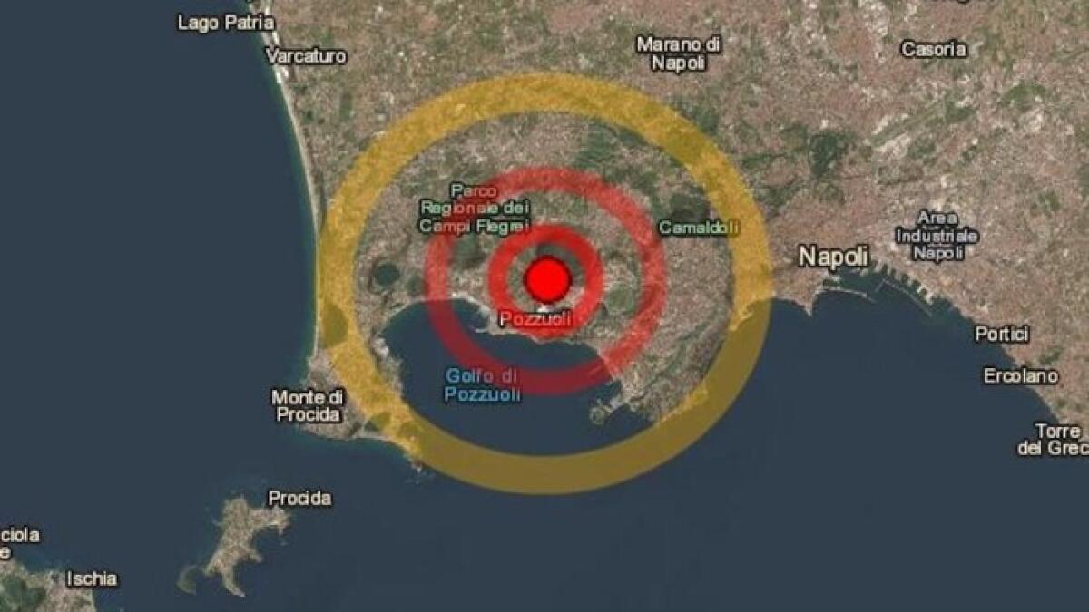 Scossa di terremoto nel napoletano - 