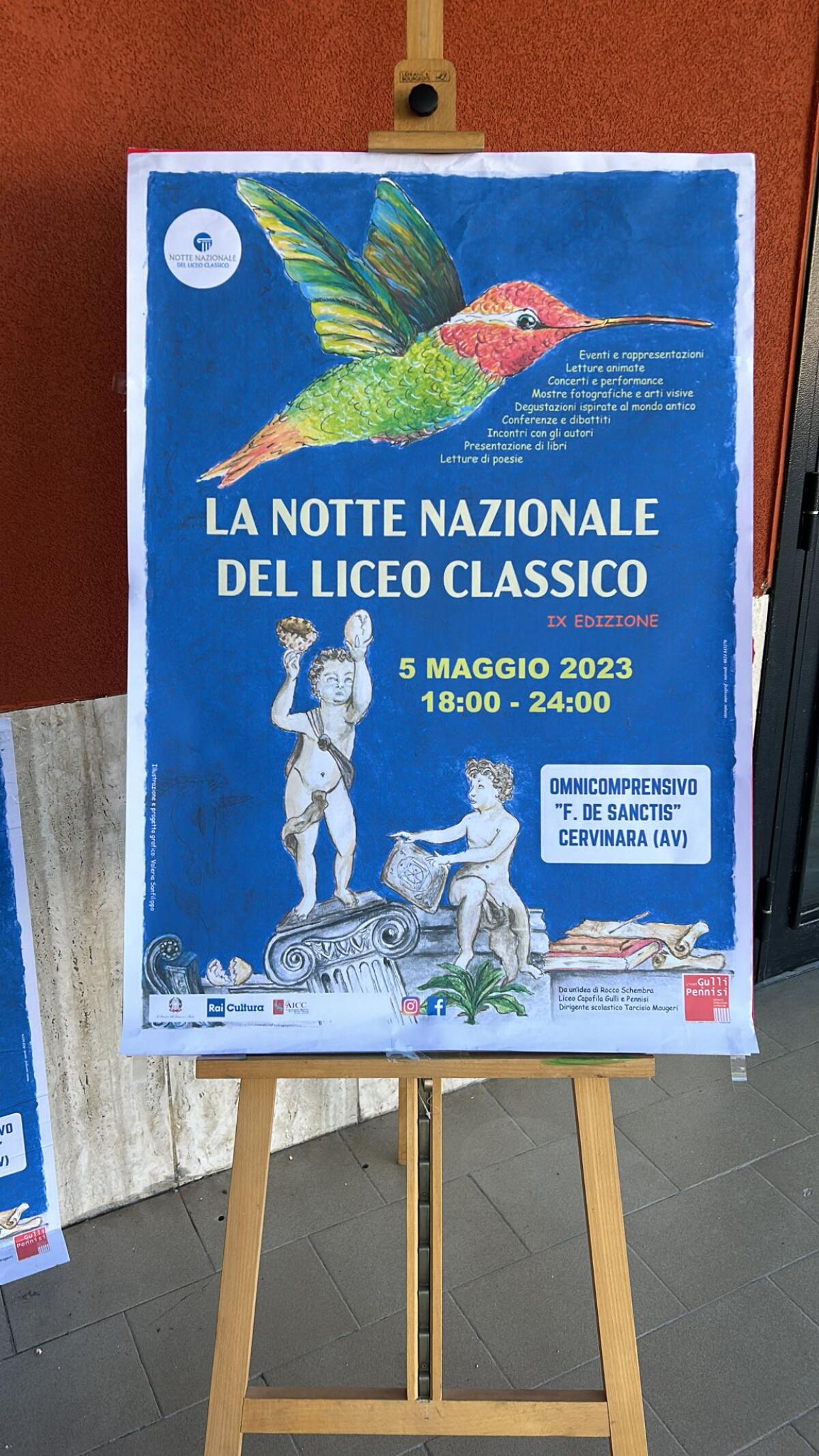 Cervinara. Al via questa sera al "De Sanctis" la Notte Nazionale del Liceo Classico - 