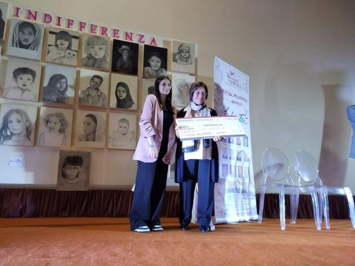 Cervinara. A Maria Catilino borsa di studio  9° Festival Filosofico del Sannio - 