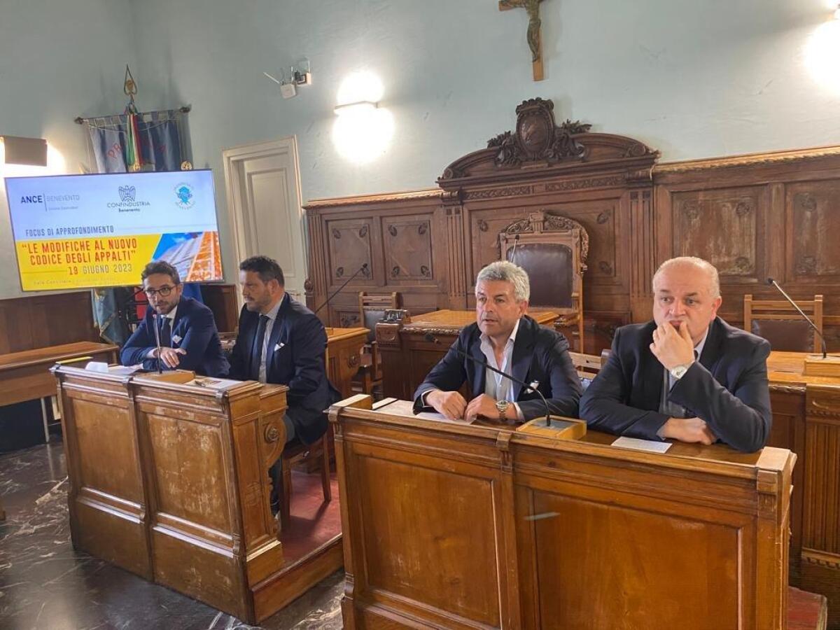 “Le Modifiche al nuovo codice degli Appalti”. - 