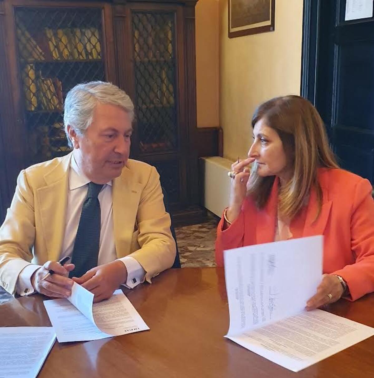 Firmato il protocollo d’intesa tra Camera di Commercio Irpinia Sannio ed Inail. - 