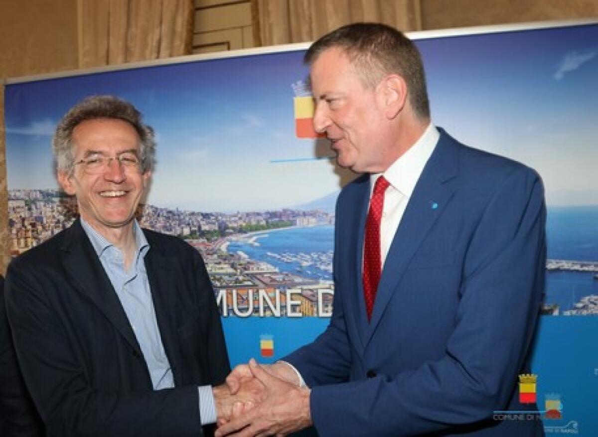 Bill De Blasio riceve il Premio internazionale 'Guido Dorso' - 