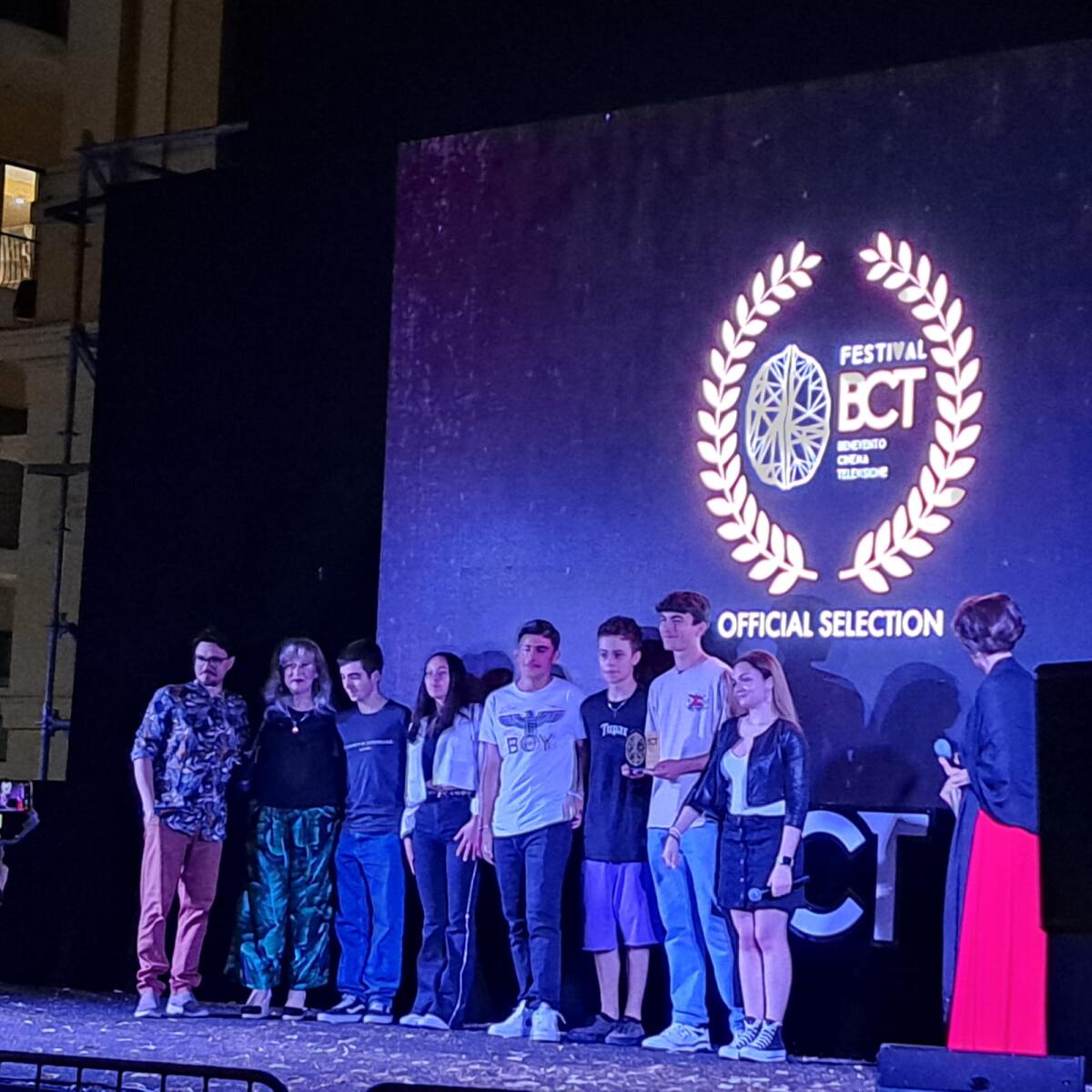 Premiazione Liceo Giannone al BCT - 