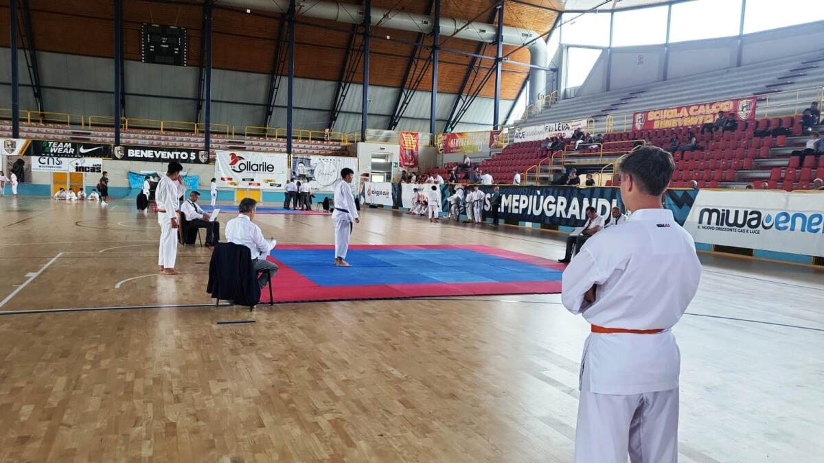 Successo del campionato provinciale di Kata e Kumitè targato UsAcli di Benevento - 