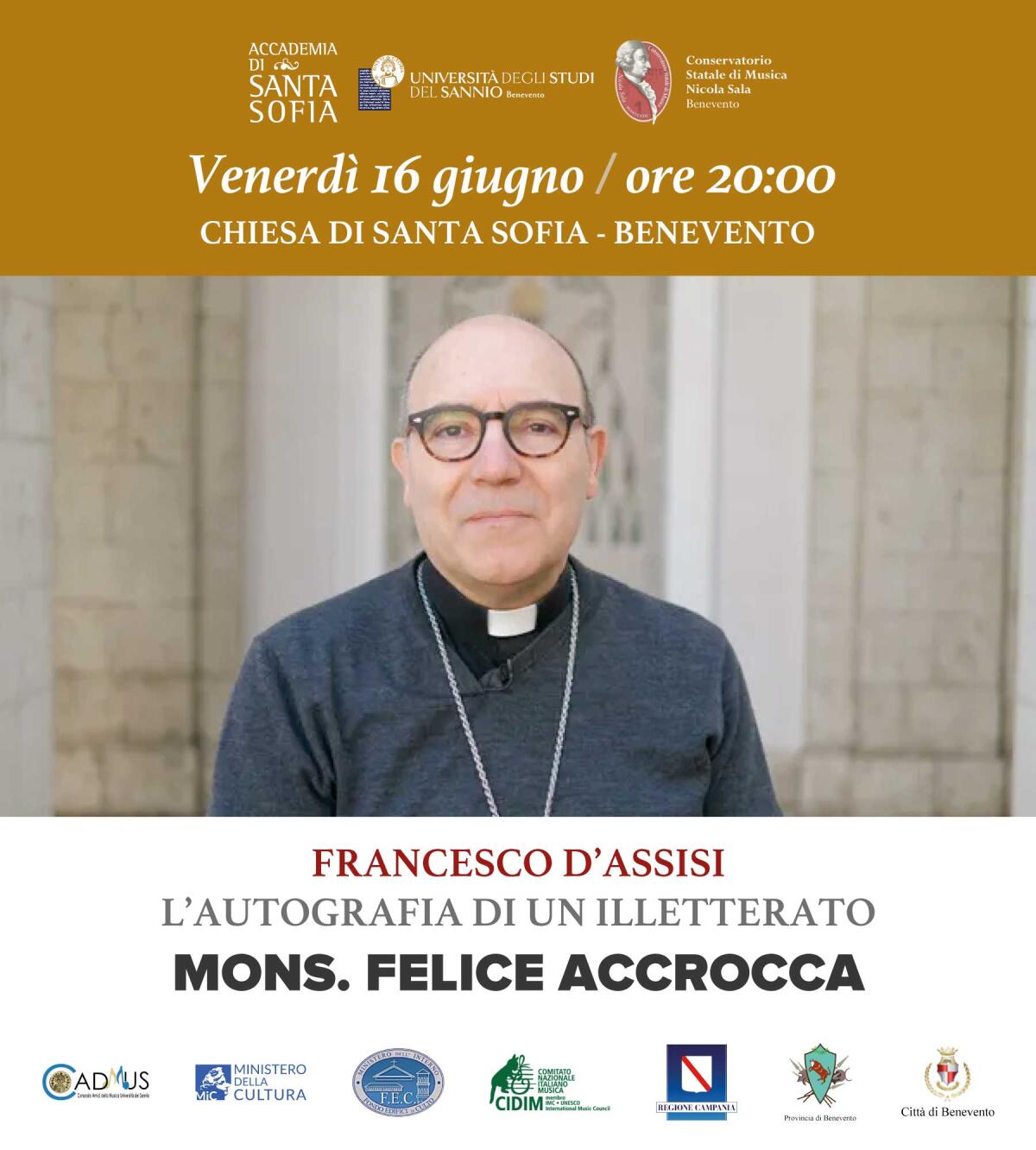 Mons.Felice Accrocca, incontro su San Francesco - 