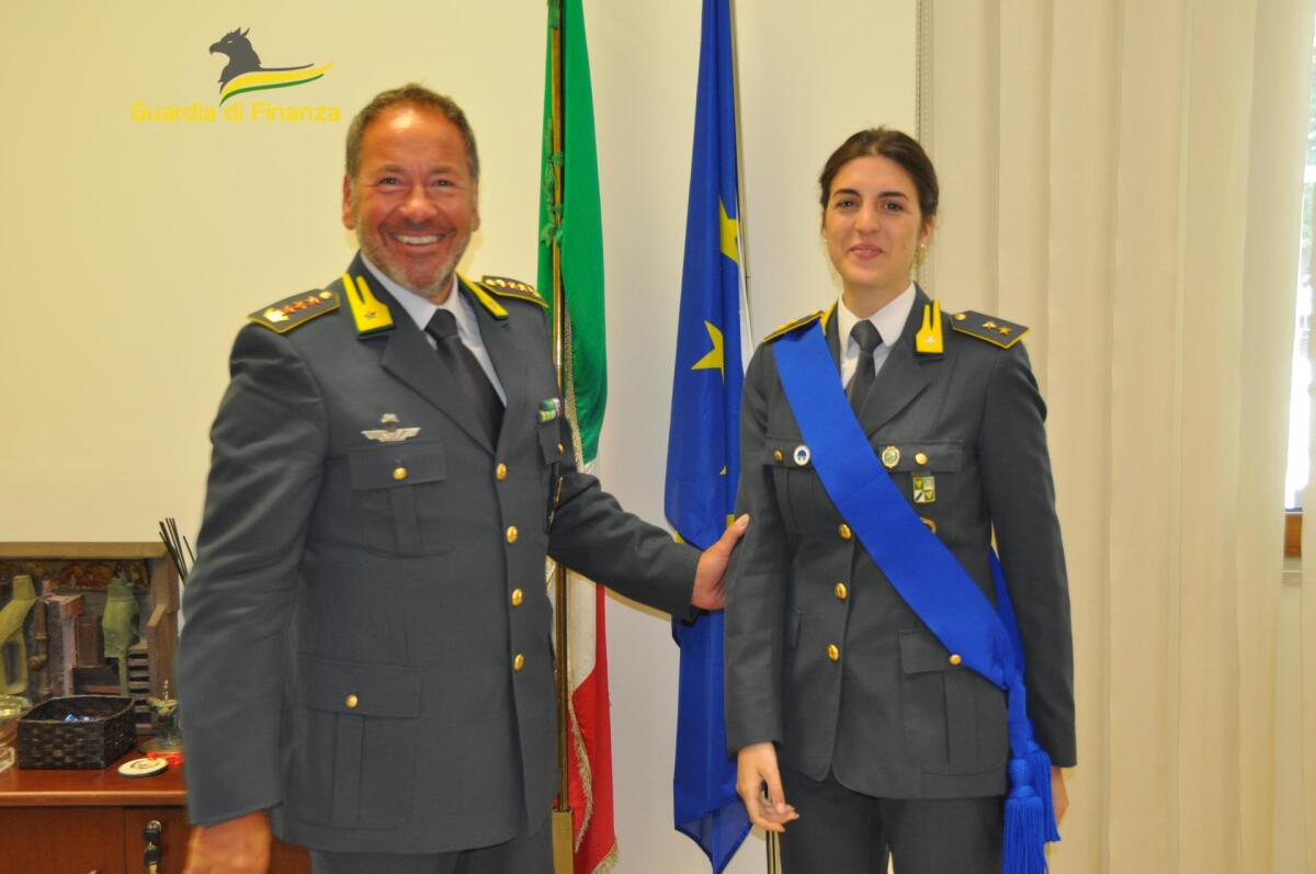 Il Tenente Elisa Marzo prossimo Comandante del Nucleo Operativo del Gruppo di Avellino - 