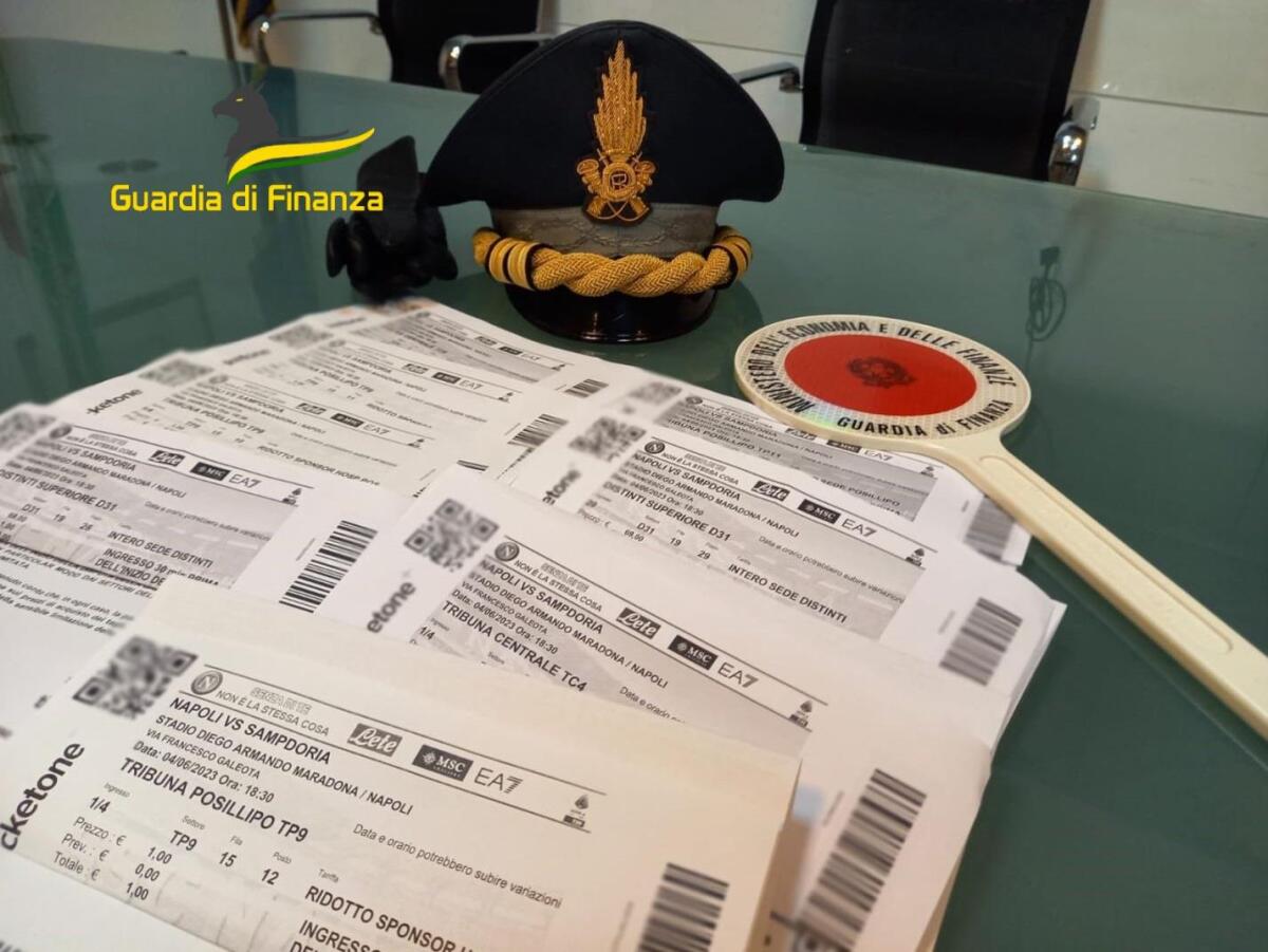 Controlli antibagarinaggio. Ritirati 250 biglietti per la partita Napoli-Sampdoria - 