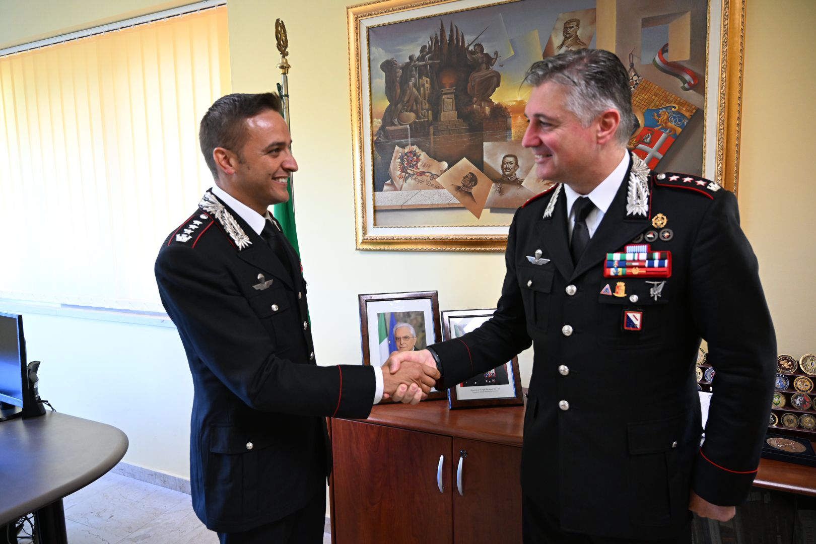 Cambio al vertice del Comando Provinciale dei Carabinieri di Avellino.