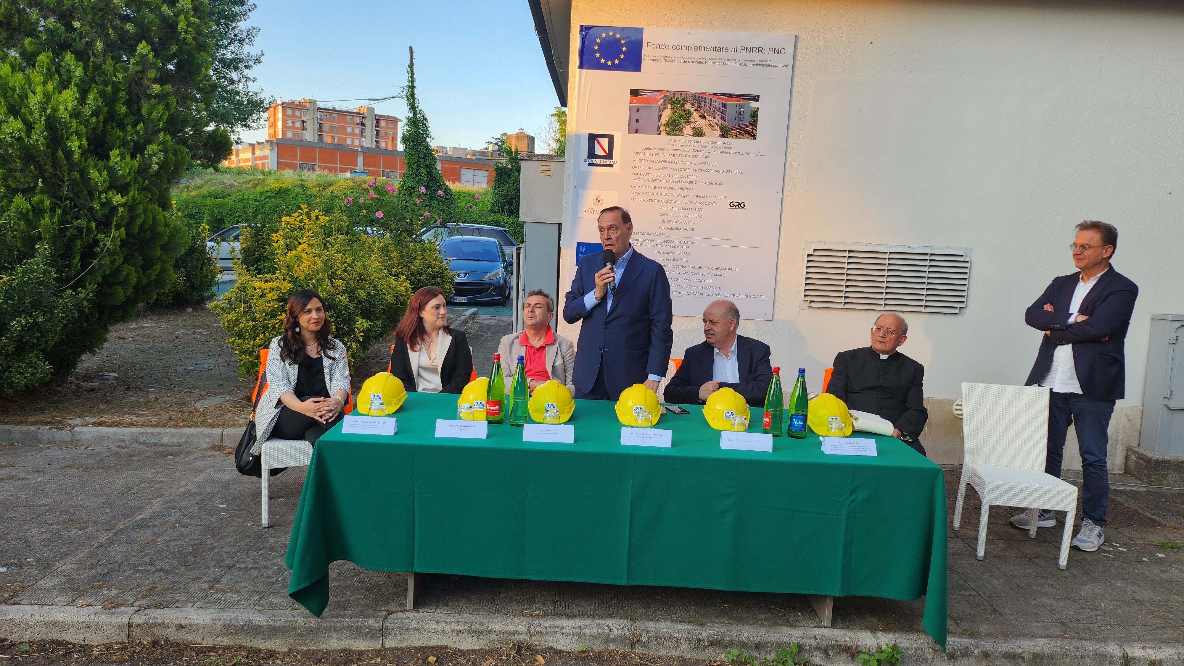 Benevento. Via Nuzzolo, inaugurato il cantiere da 10 milioni.