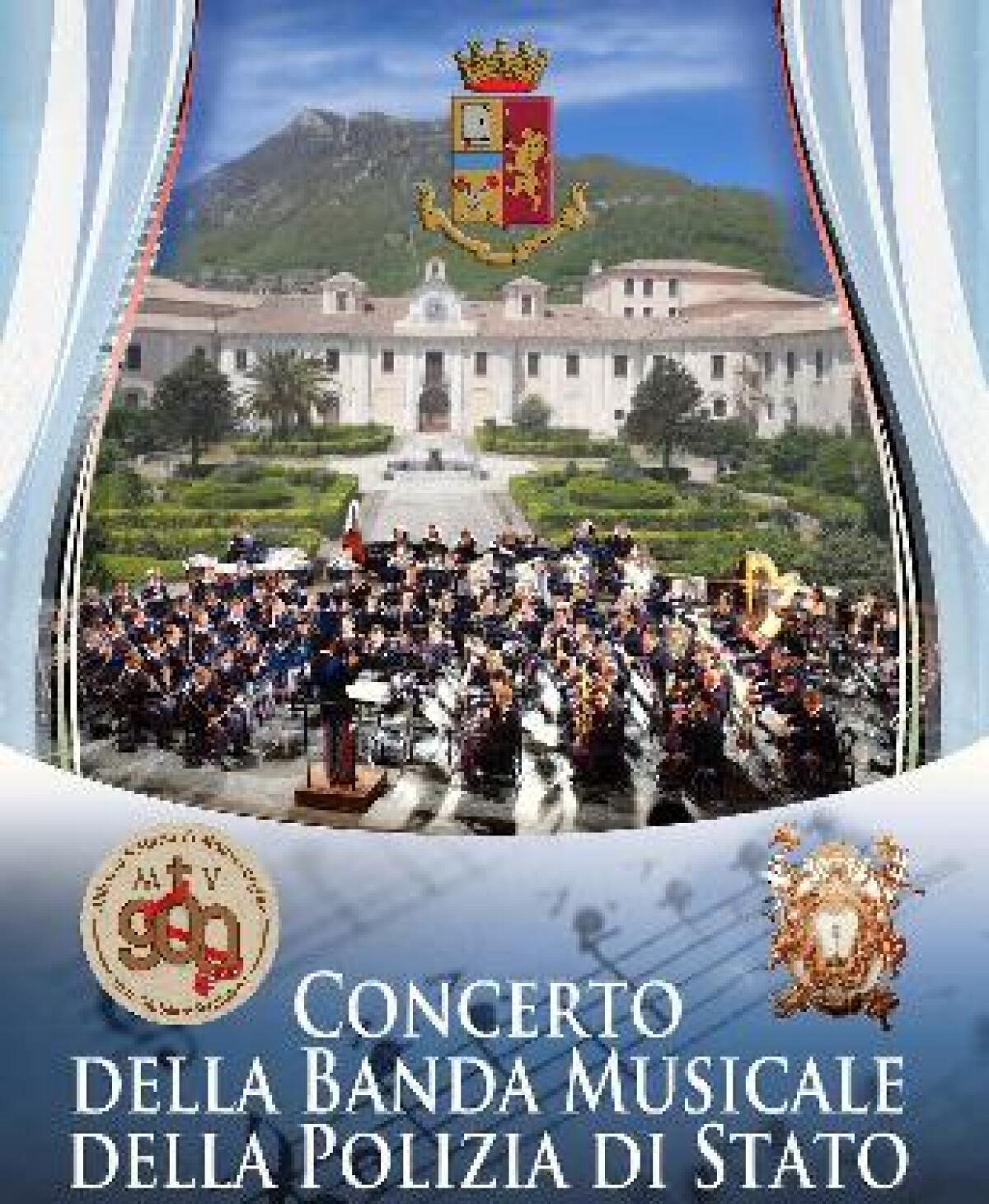 La Banda Musicale della Polizia di Stato in concerto all’Abbazia di Loreto - 
