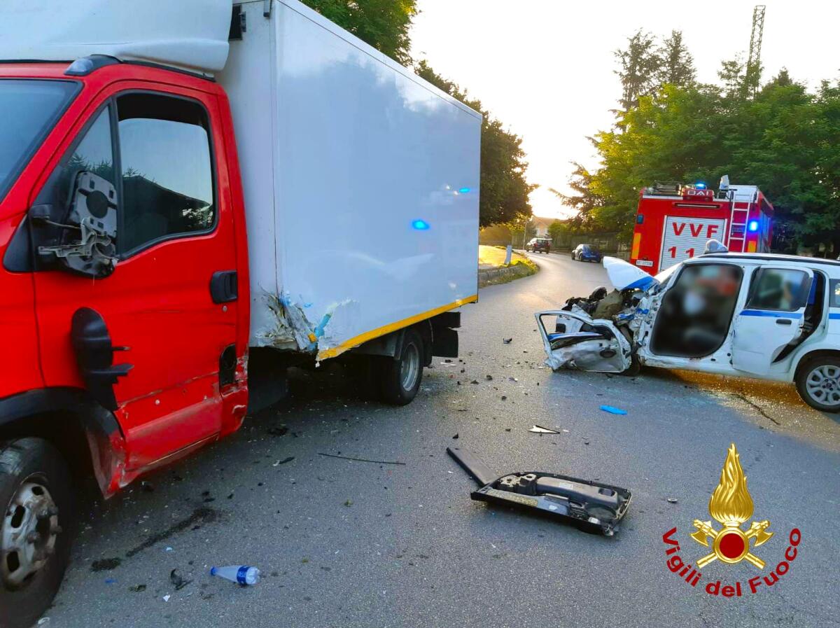 58enne ferito in incidente stradale - 