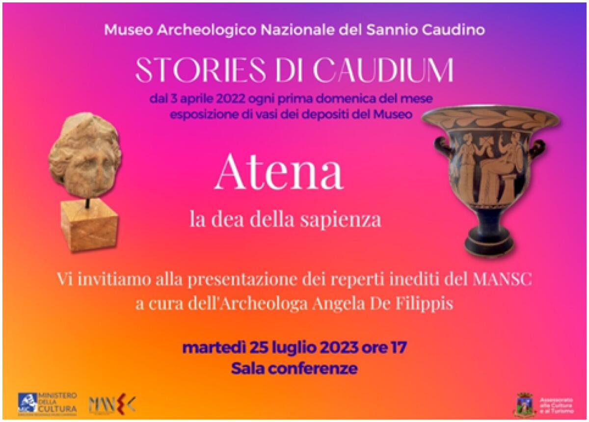 Stories di Caudium – Atena, la dea della sapienza.  - 