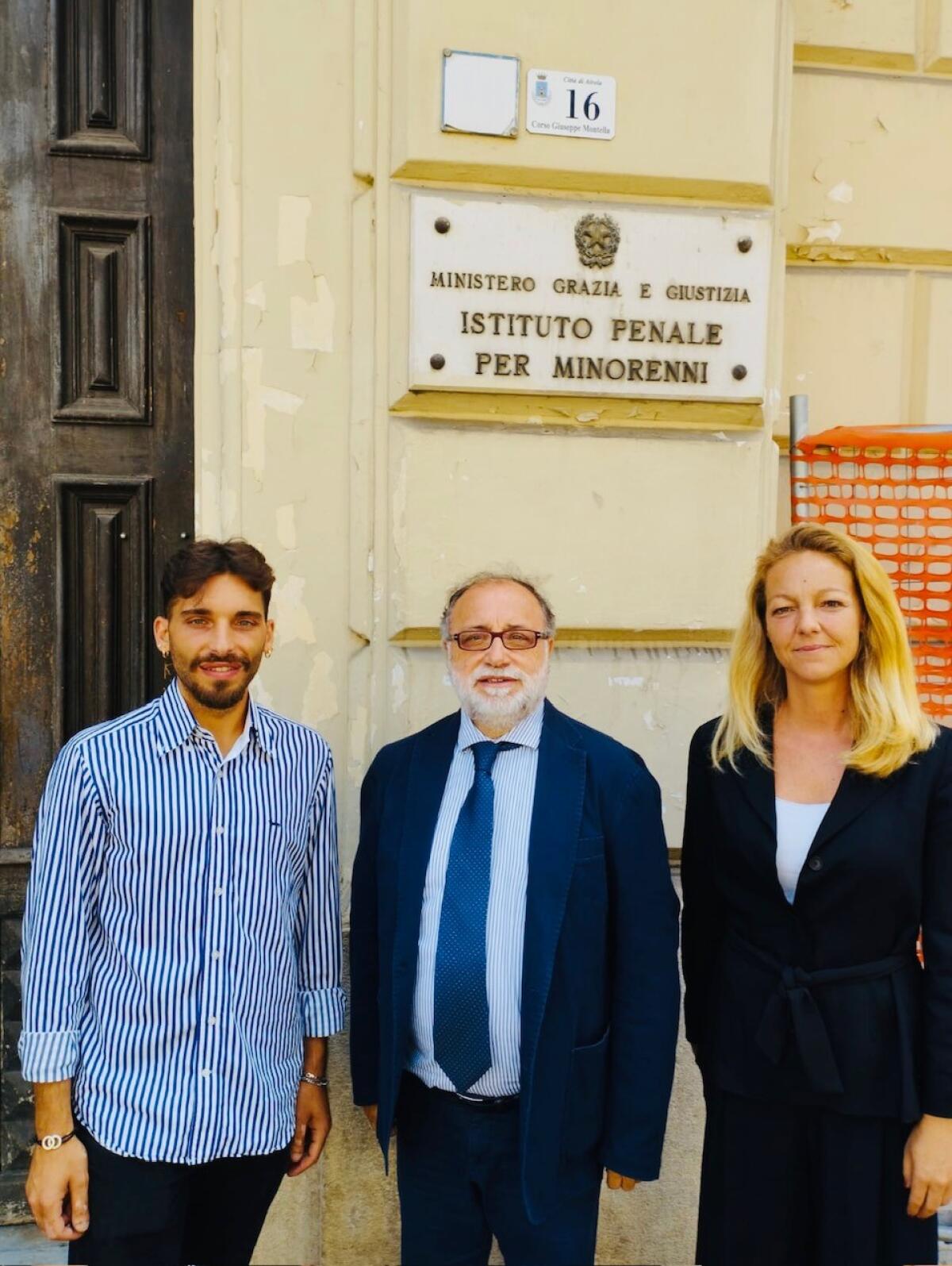 Visita del Garante campano Ciambriello all’I.P.M. di Airola. - 