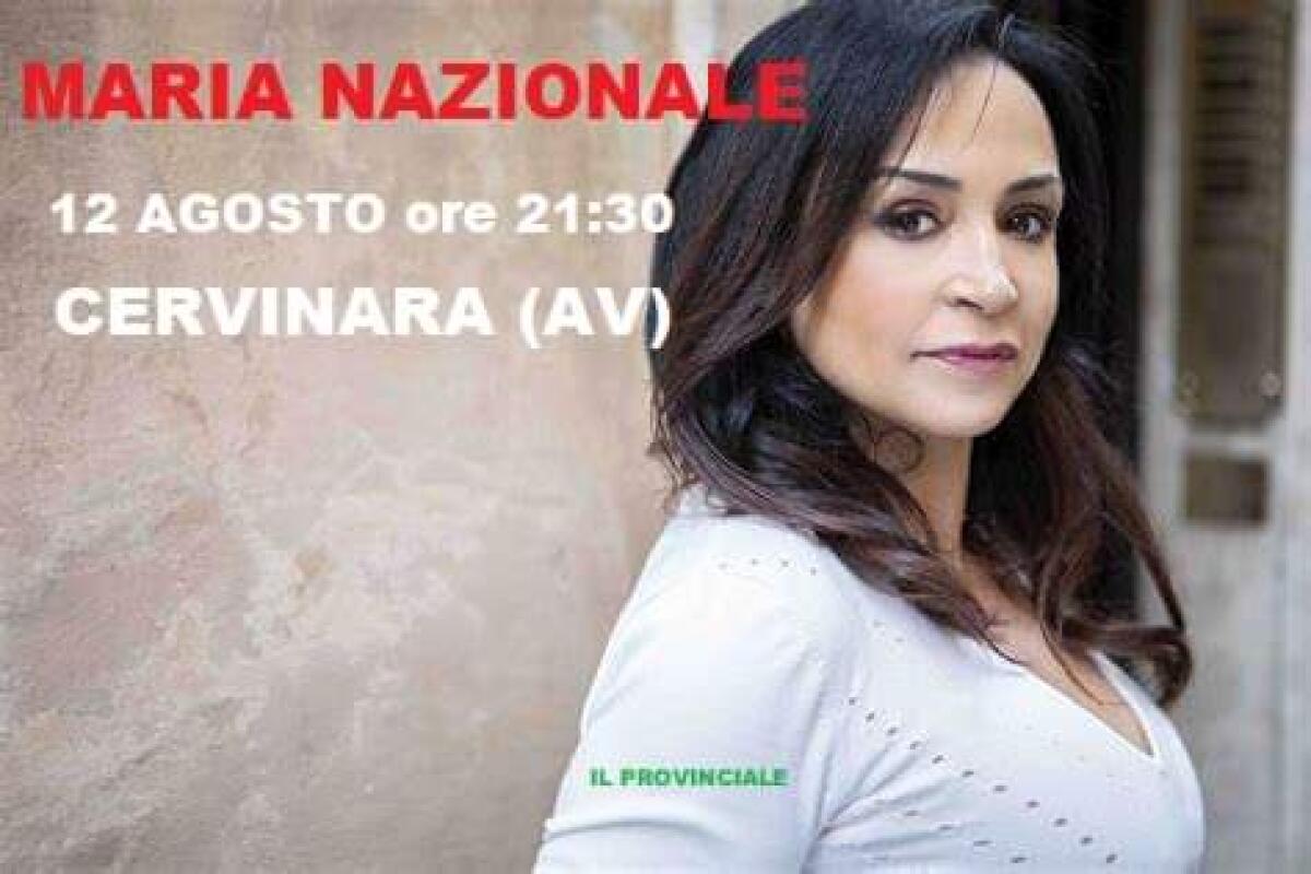 Cervinara. Concerto di Maria Nazionale - 