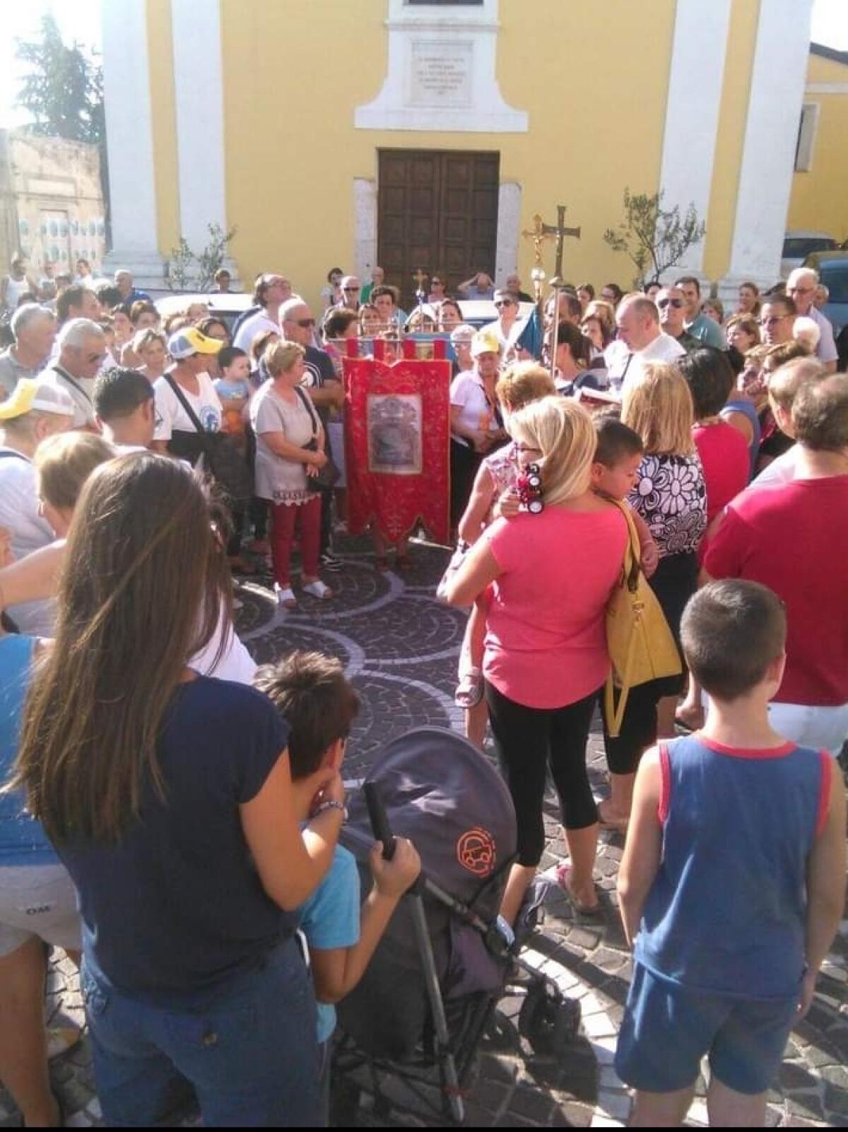 Piedimonte Matese. Pellegrinaggio a piedi con destinazione Montevergine. - 
