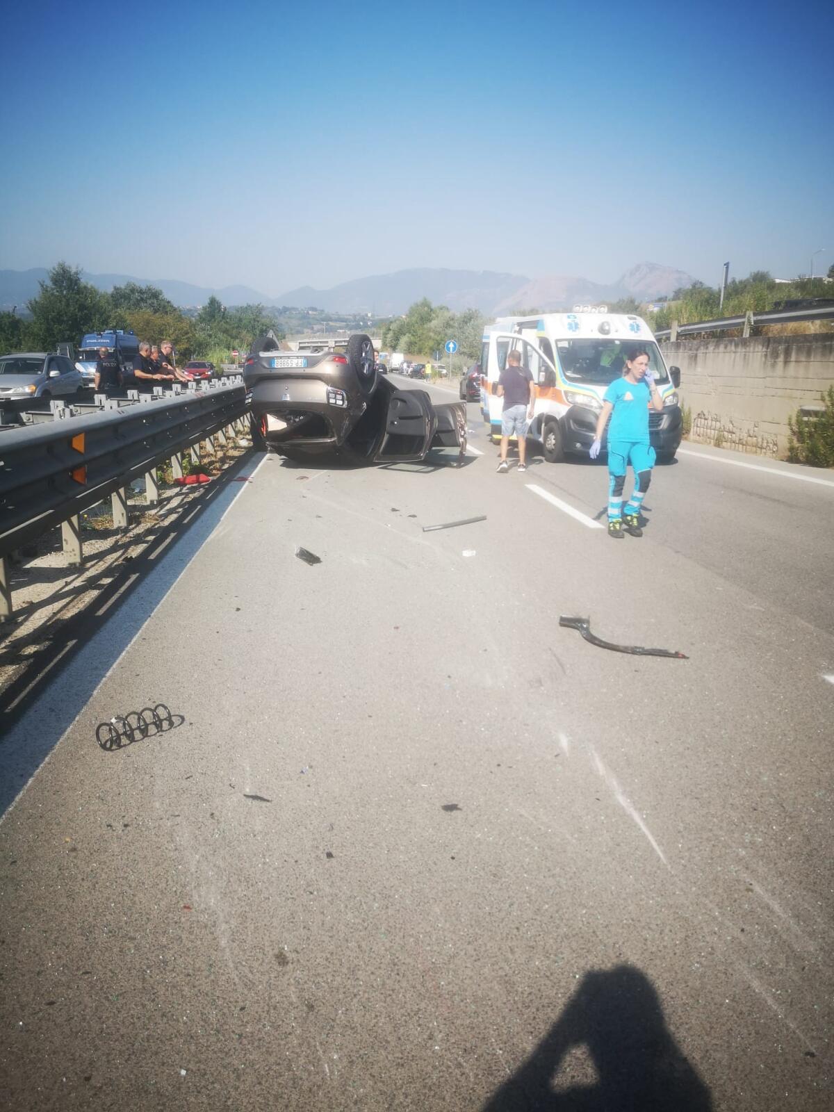 Incidente alle porte di Benevento, una delle auto senza copertura assicurativa - 