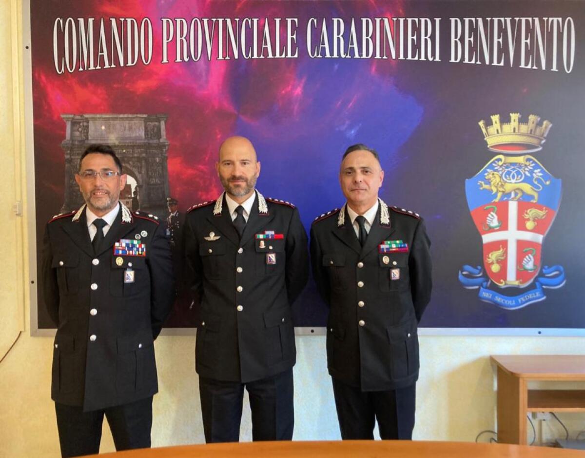 Promossi due ufficiali del Comando Prov.le dei Carabinieri di Benevento. - 