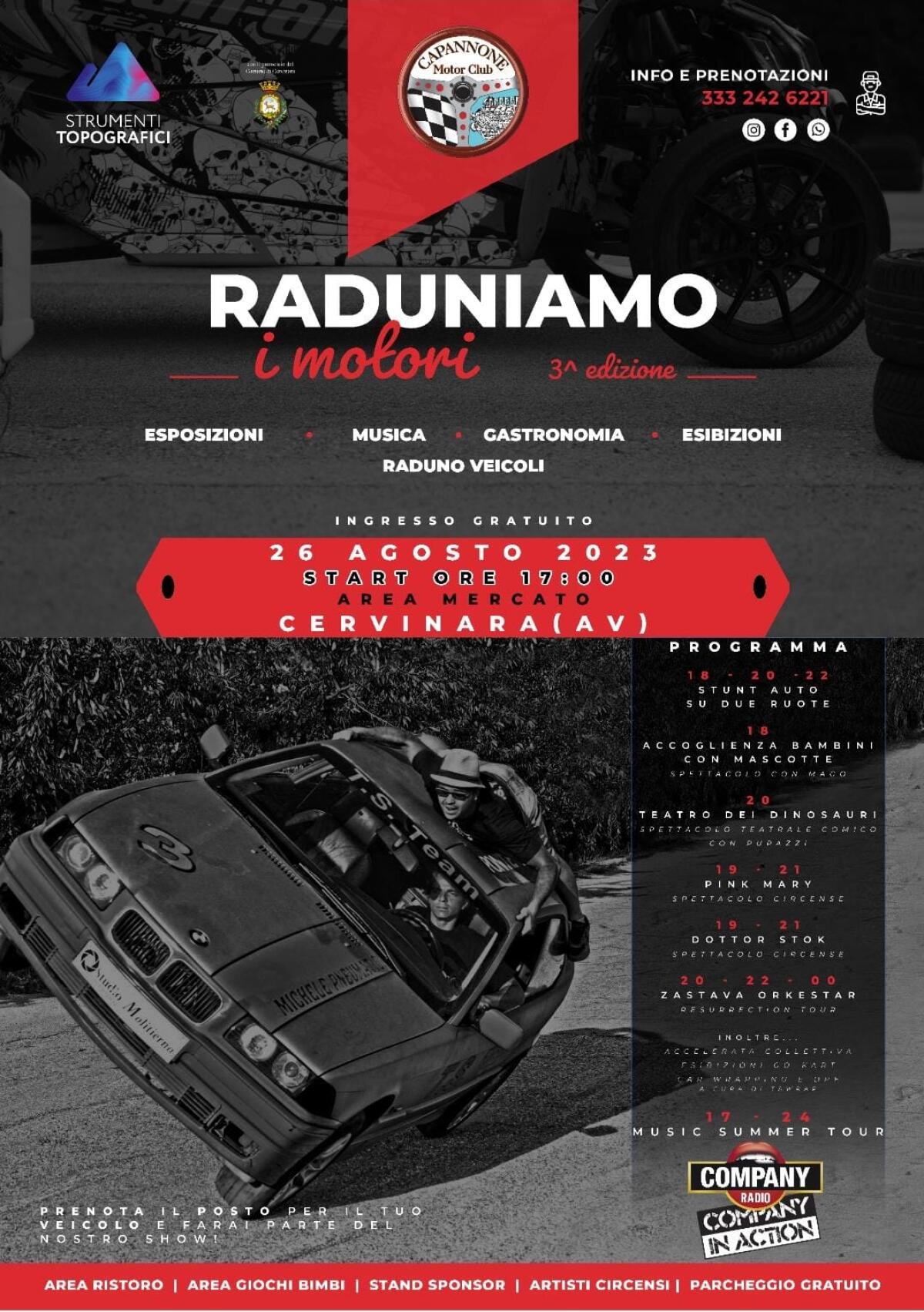 Cervinara.Raduniamo i motori. III Edizione. - 