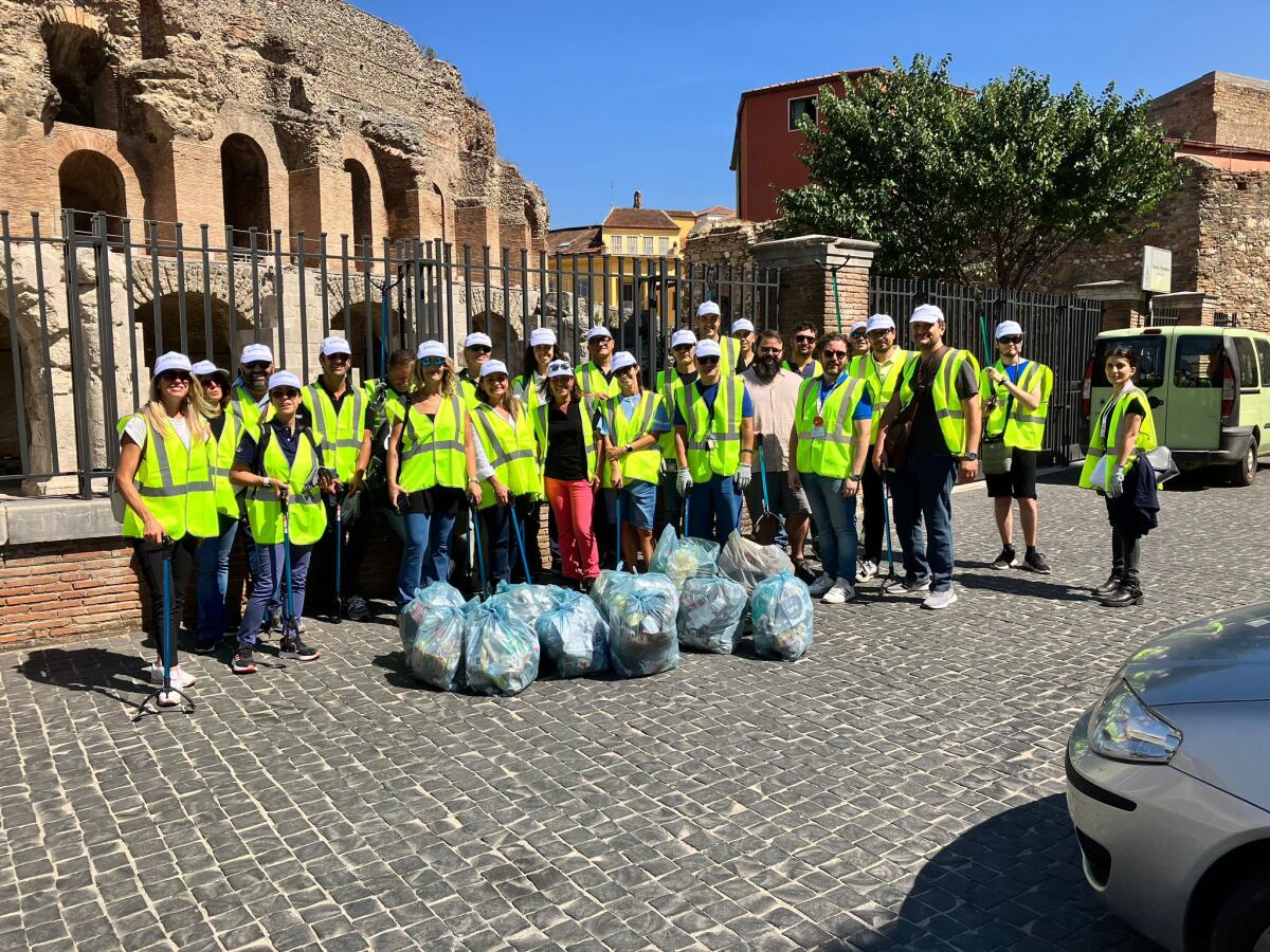 World cleanup day Benevento. - 