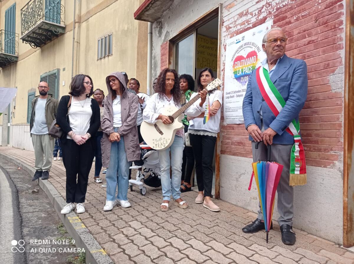 Solopaca, inaugurato l’Angolo della Pace - 