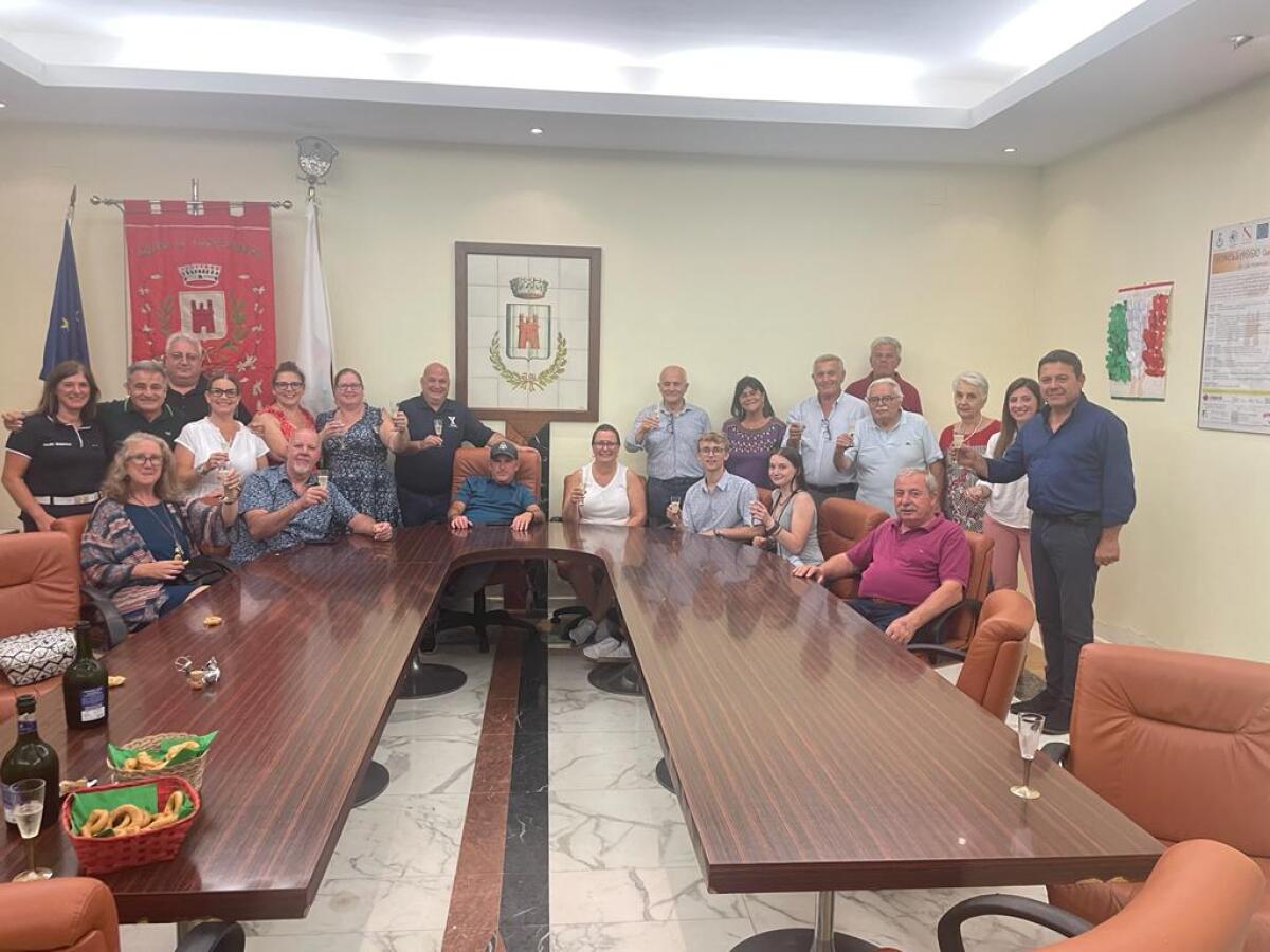 Successo per la visita di una delegazione Usa nel comune più “vitato” d’Italia. - 