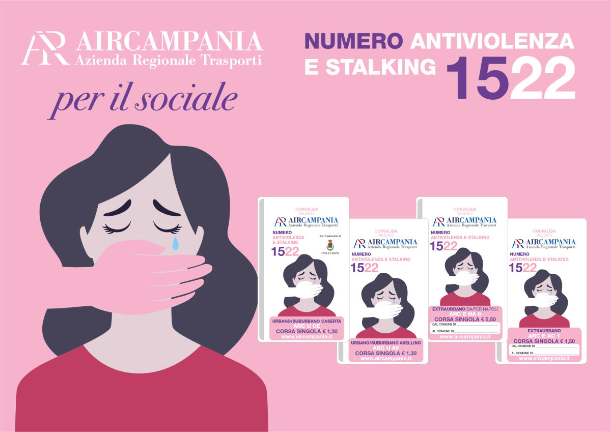 AIR Campania, campagna sociale per il 1522.  - 