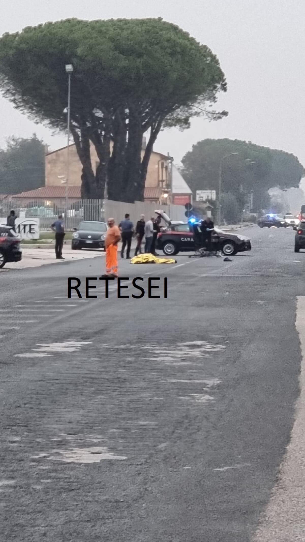 Campizze di Rotondi. Investito mortalmente un ciclista. - 
