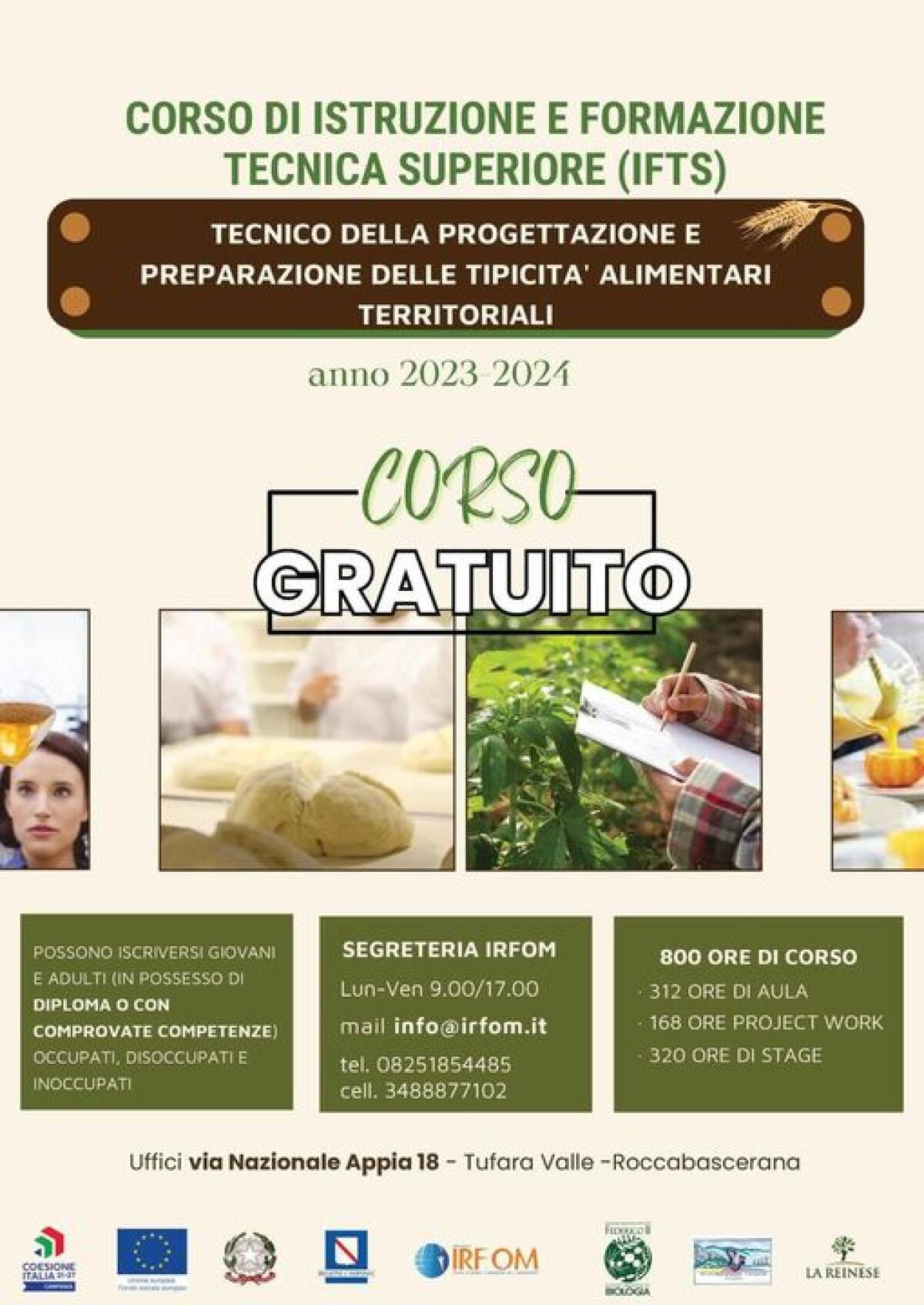 Nuove opportunità di formazione per il settore agroalimentare. - 