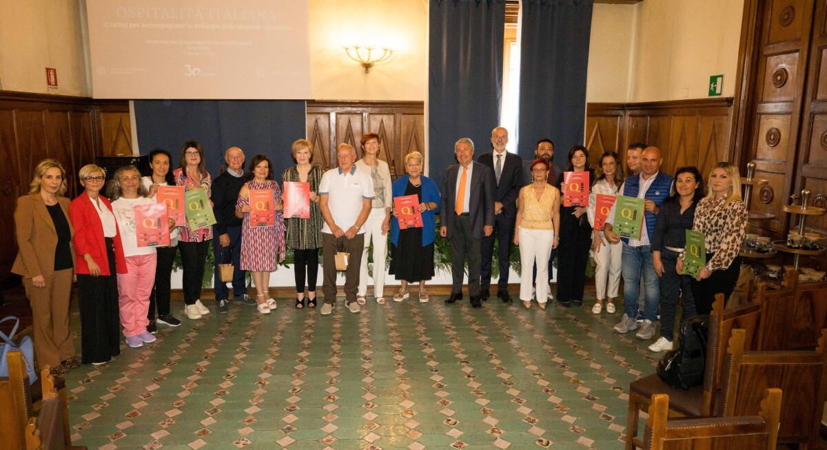 Irpinia-Sannio. Premiazione delle 29 imprese certificate con il Marchio Ospitalità Italiana - 