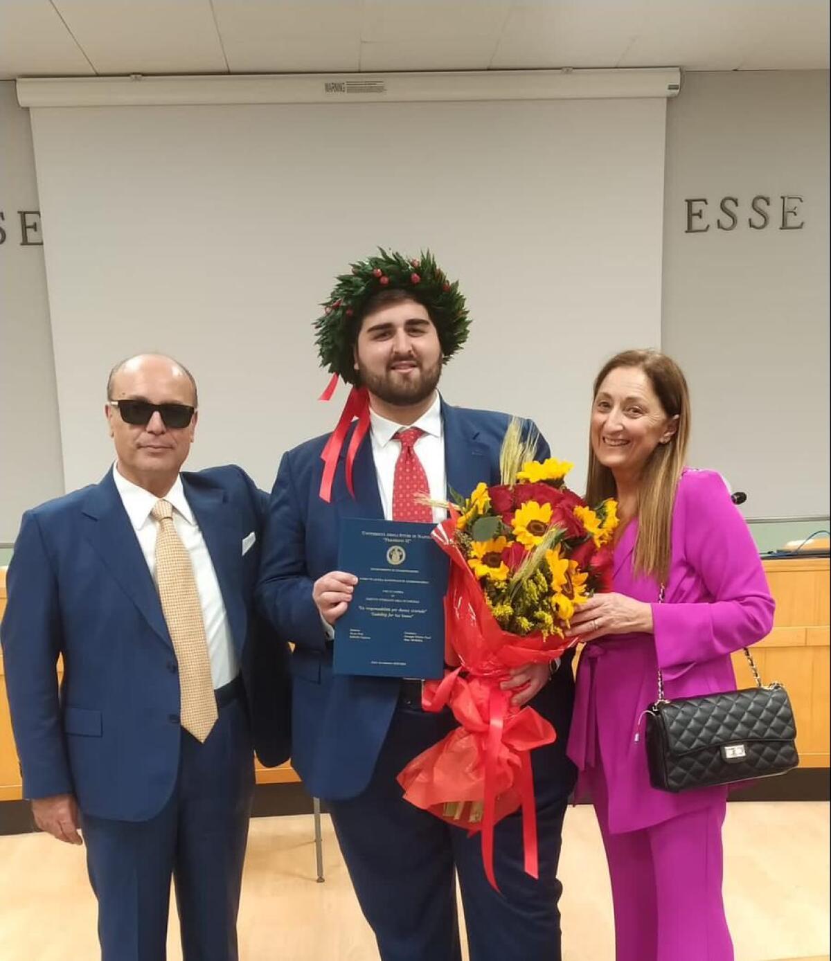 Laurea magistrale in Giurisprudenza per Giuseppe Vittorio Fucci.  - 