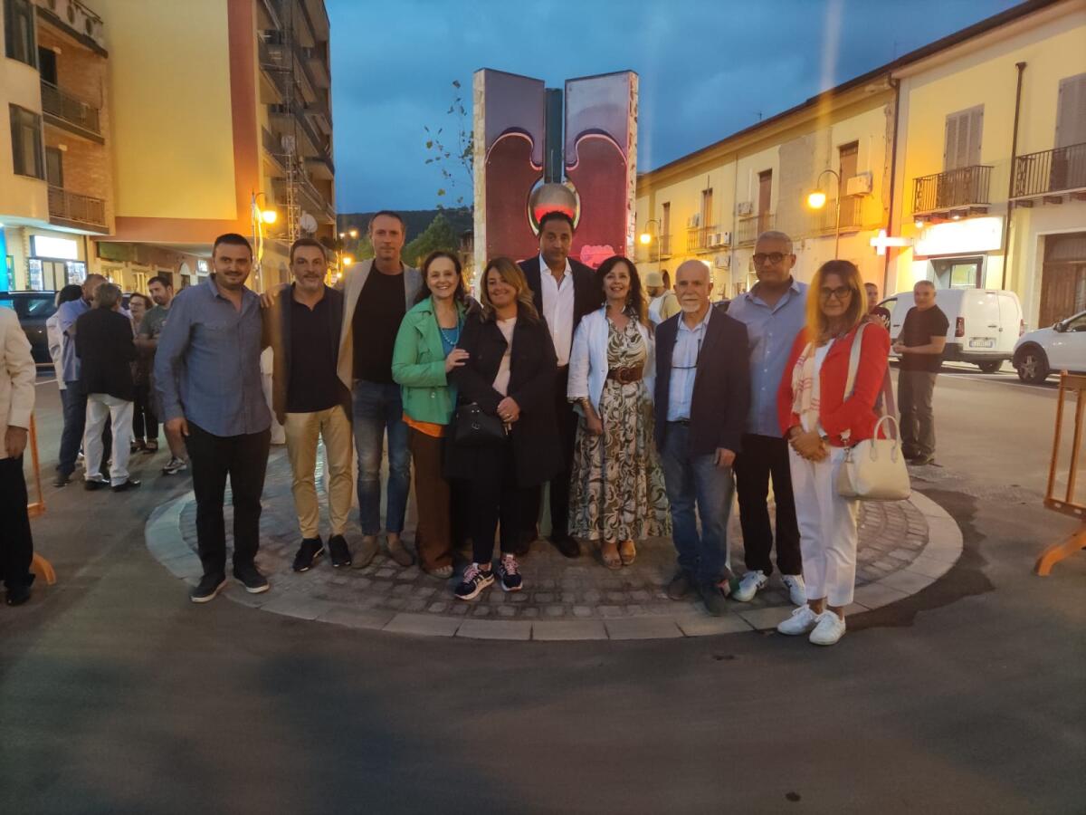 Telese: inaugurata la fontana di viale Minieri. - 